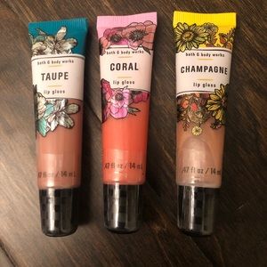 Bath and Body Works Lip Gloss Bundle